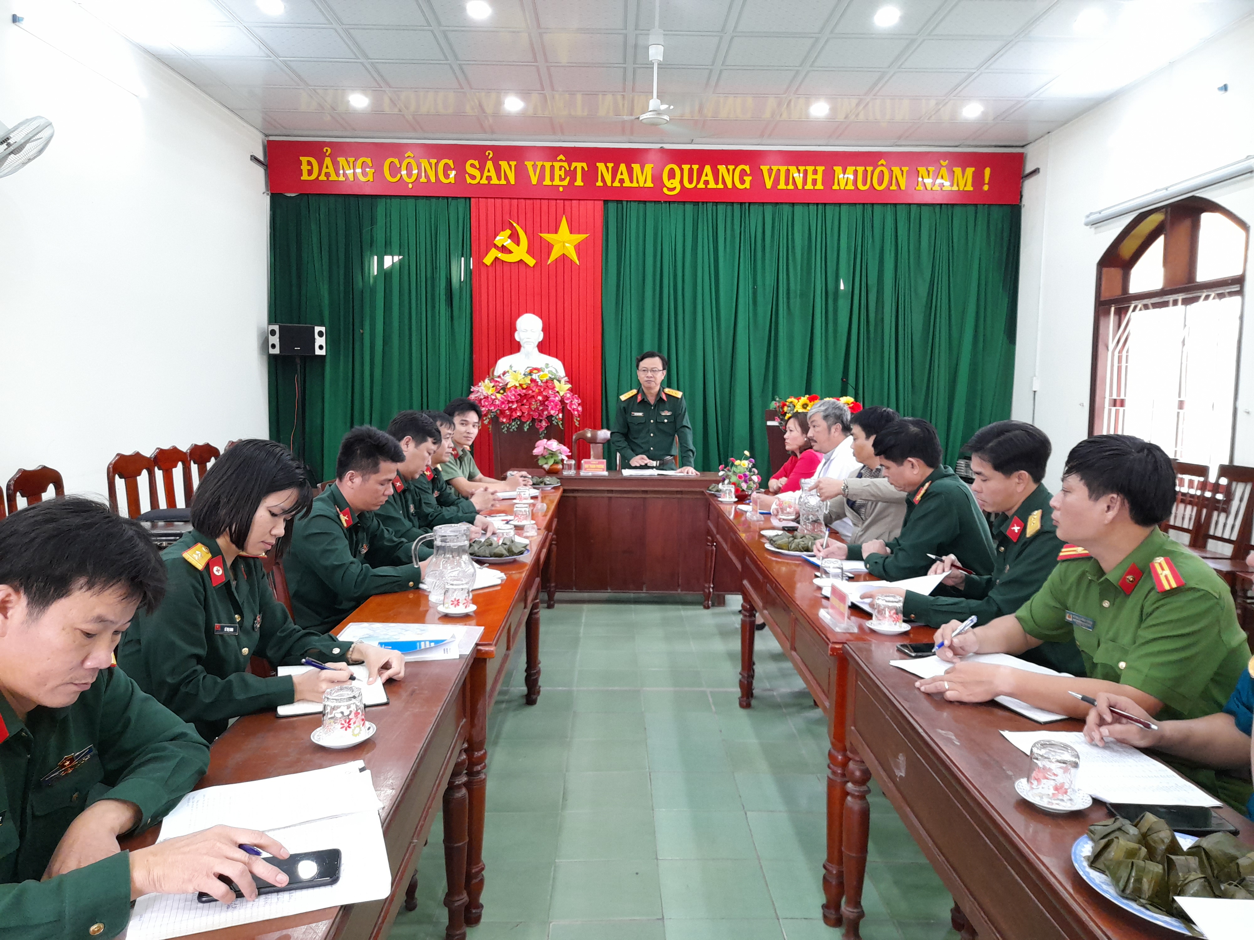 Bộ chỉ huy Quân sự tỉnh Quảng Ngãi kiểm tra công tác khám tuyển nghĩa vụ quân sự năm 2021 tại thành phố Quảng Ngãi