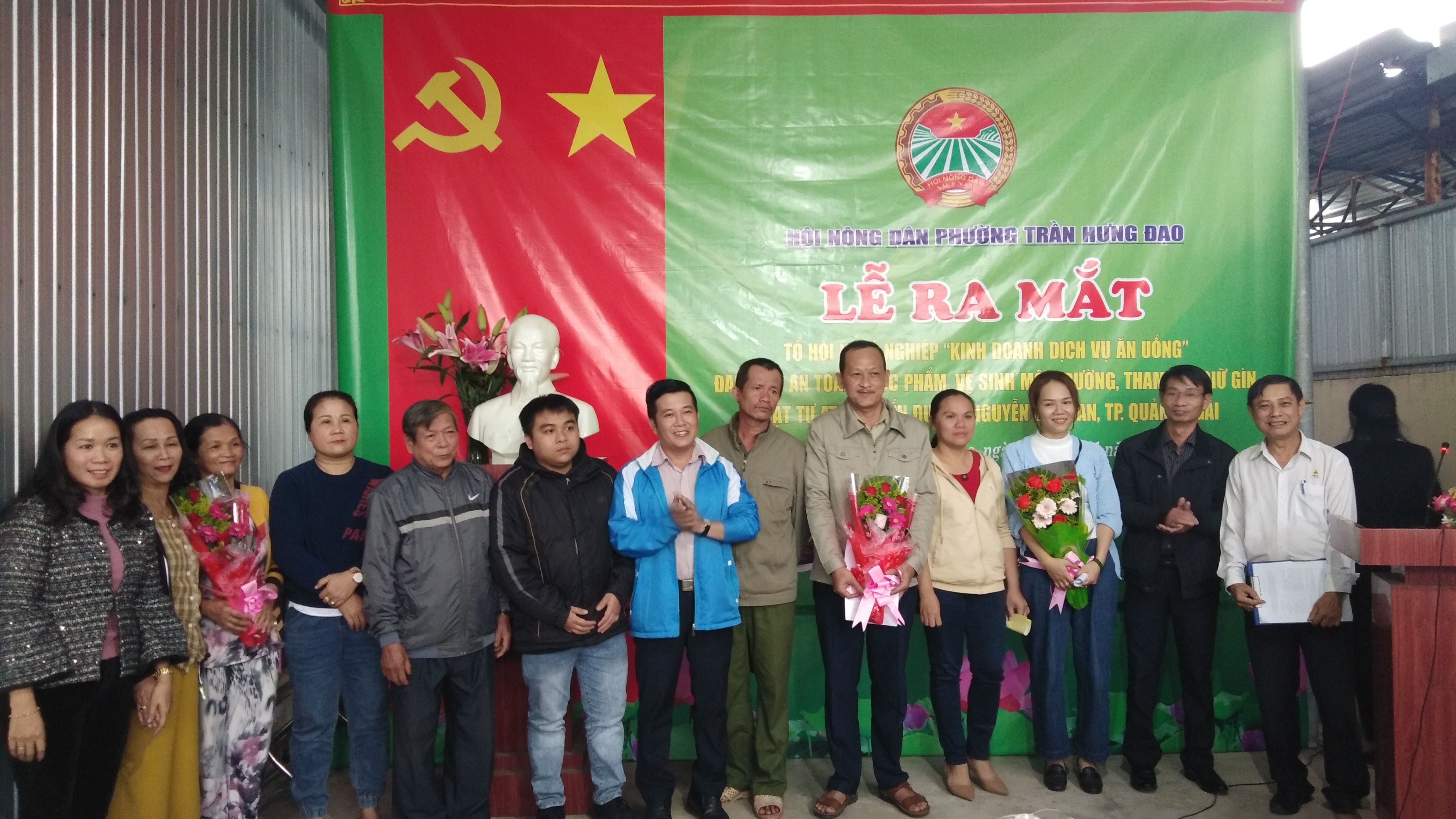 Hội nông dân phường Trần Hưng Đạo ra mắt tổ hội nghề nghiệp