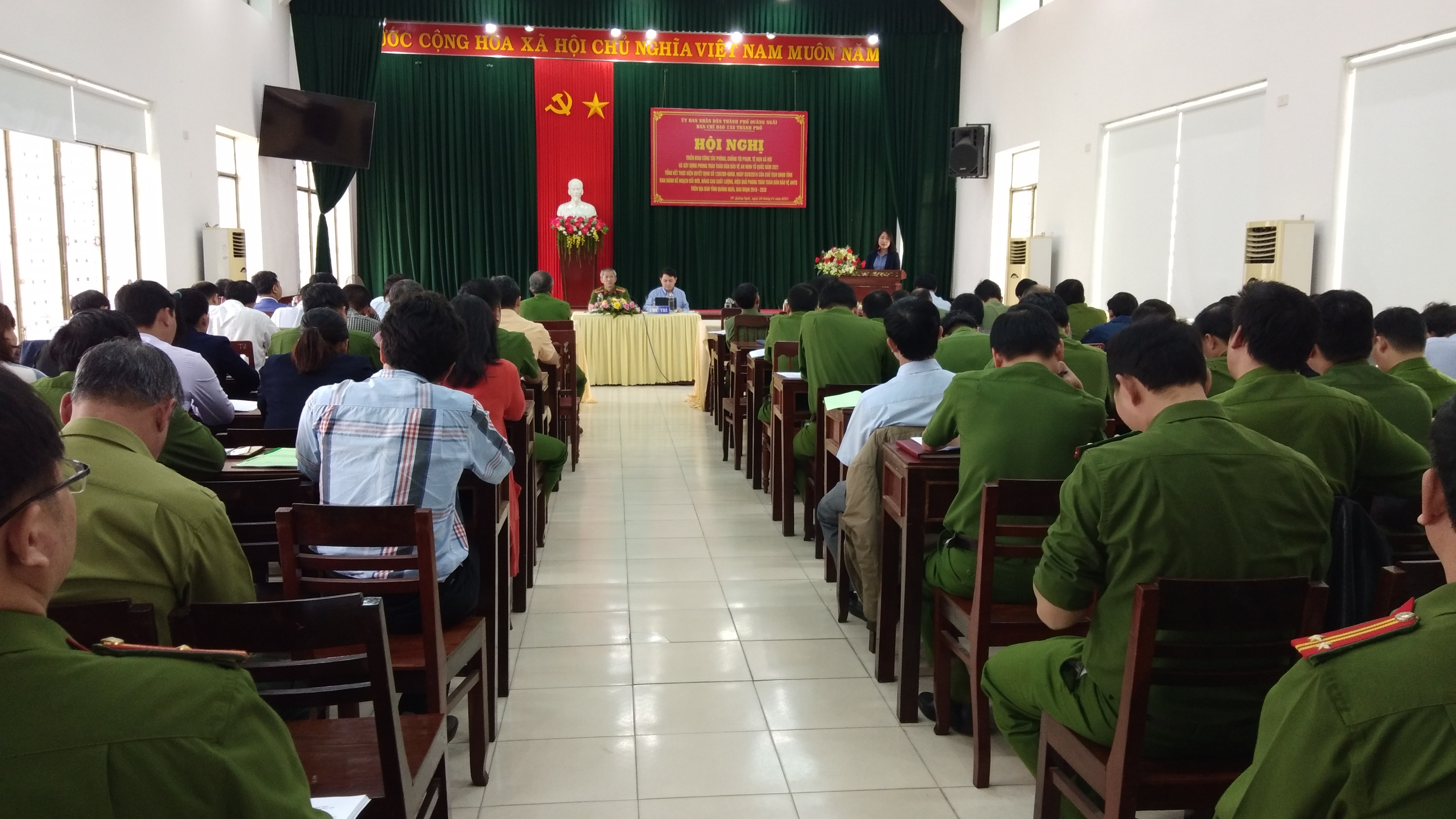 Ban chỉ đạo 138 TP Quảng Ngãi tổ chức hội nghị triển nhiệm vụ 2021