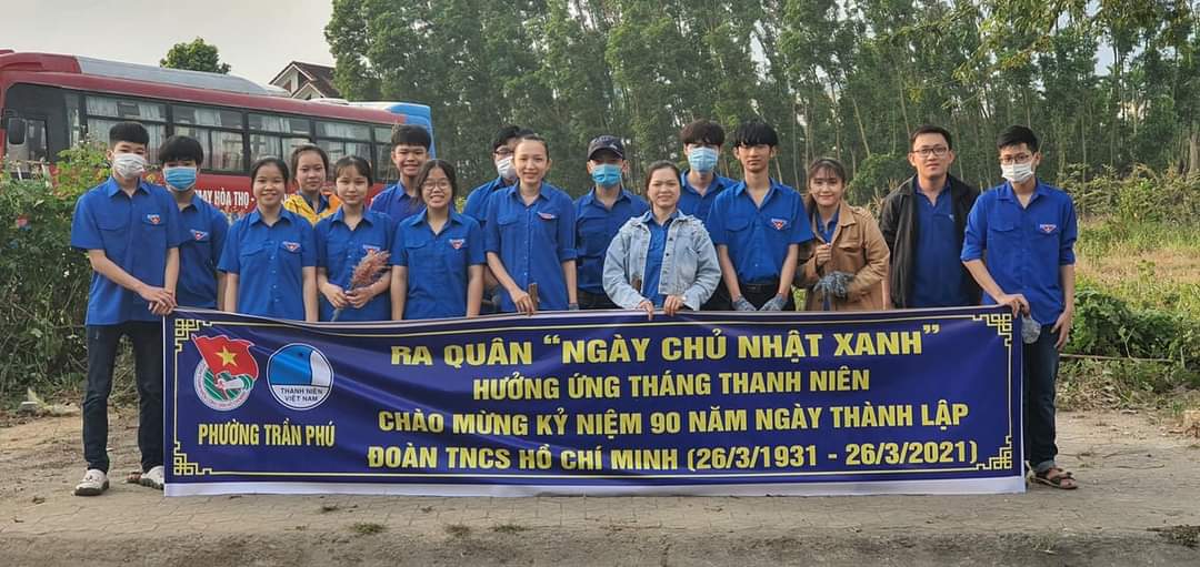 Tuổi trẻ thành phố Quảng Ngãi nhiều hoạt động chào mừng kỷ niệm 90 năm ngày thành lập Đoàn Thanh niên cộng sản Hồ Chí Minh