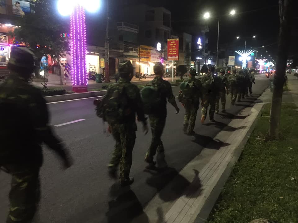 Ban Chỉ huy Quân sự thành phố Quảng Ngãi tổ chức hành quân rèn luyện thể lực cho cán bộ, chiến sỹ giai đoạn 01 năm 2021