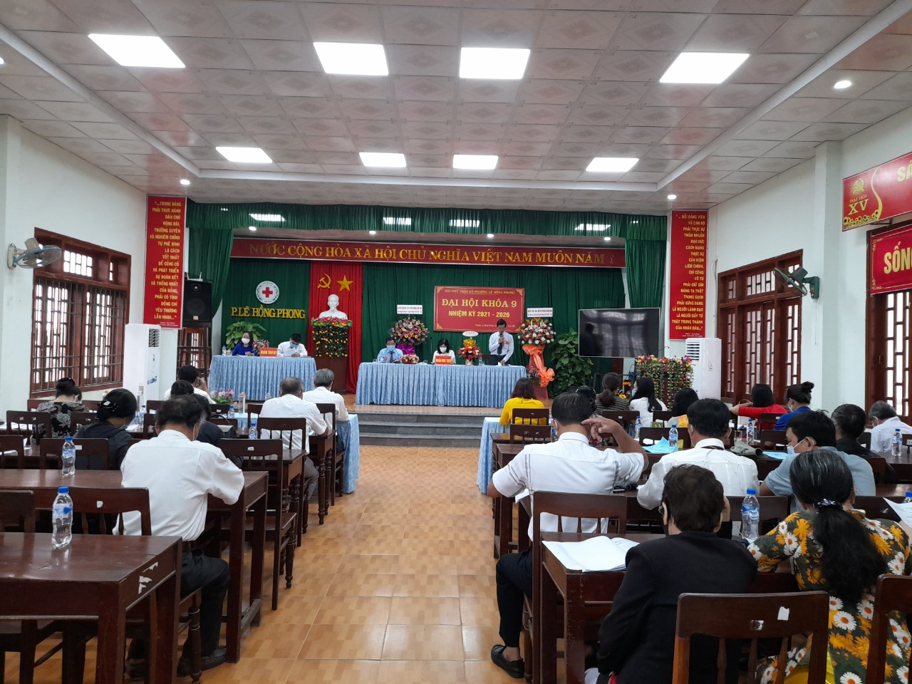 Đại hội đại biểu Hội Chữ thập đỏ phường Lê Hồng Phong