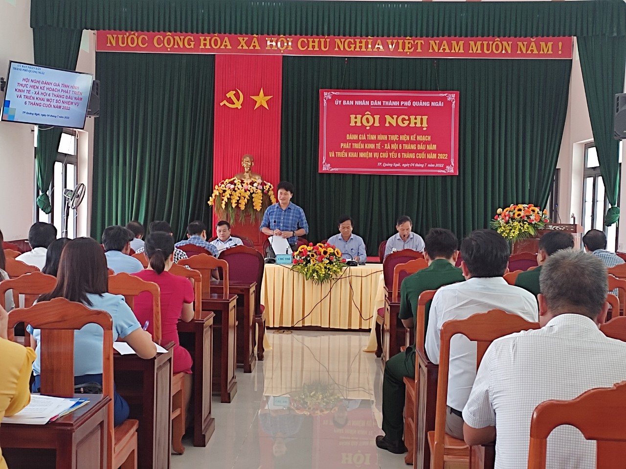 Thành phố Quảng Ngãi: Hội nghị triển khai nhiệm vụ 06 tháng cuối năm 2022