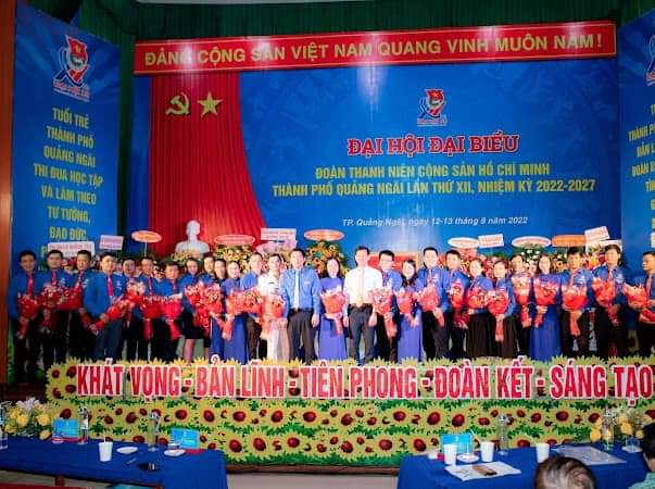 Đại hội đại biểu Đoàn TNCS Hồ Chí Minh thành phố Quảng Ngãi lần thứ XII, nhiệm kỳ 2022 – 2027