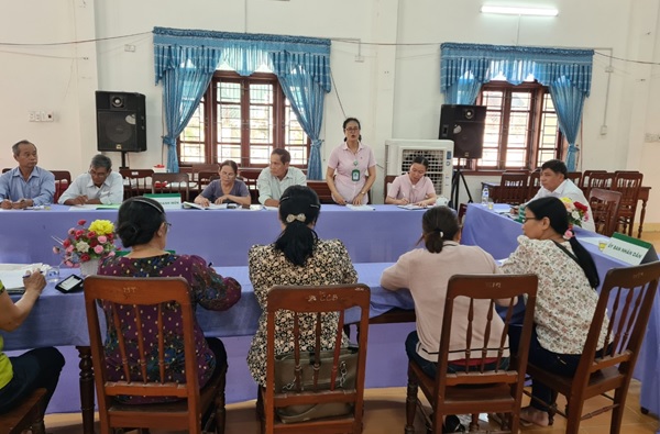 Ngân hàng Chính sách xã hội tỉnh Quảng Ngãi tổ chức họp giao ban với 04 tổ chức Hội đoàn thể thành phố nhận ủy thác
