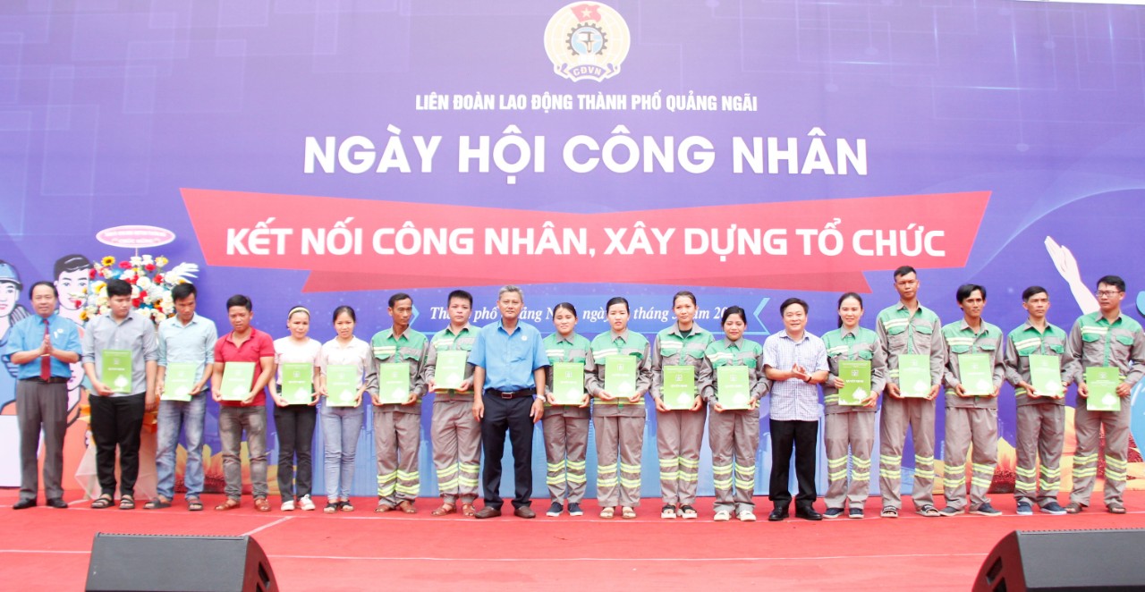 Ngày hội công nhân năm 2023 tại thành phố Quảng Ngãi