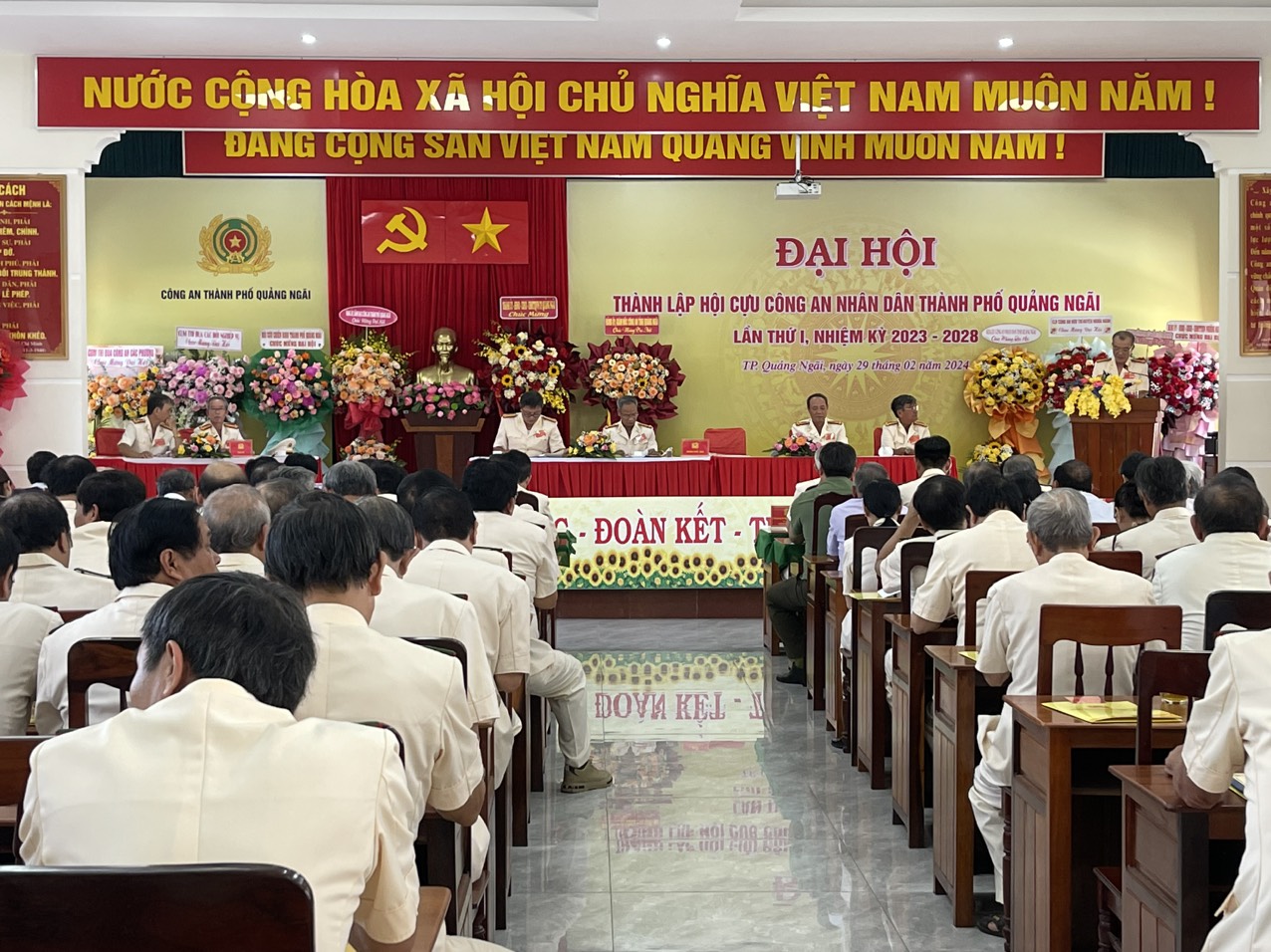 Đại hội Hội Cựu Công an nhân dân thành phố Quảng Ngãi lần thứ I