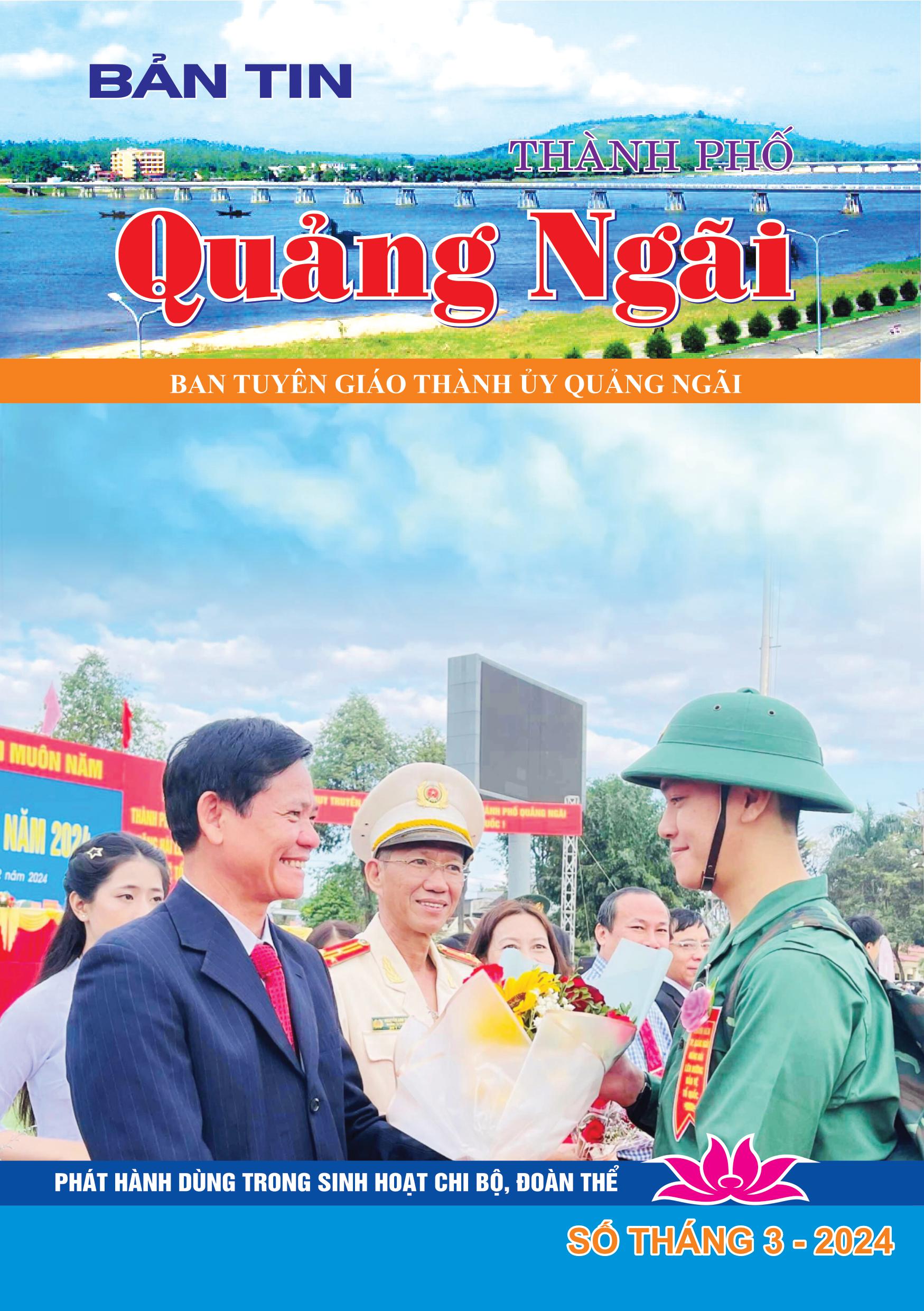 Bản tin nội bộ thành phố Quảng Ngãi - Kỳ tháng 3/2024