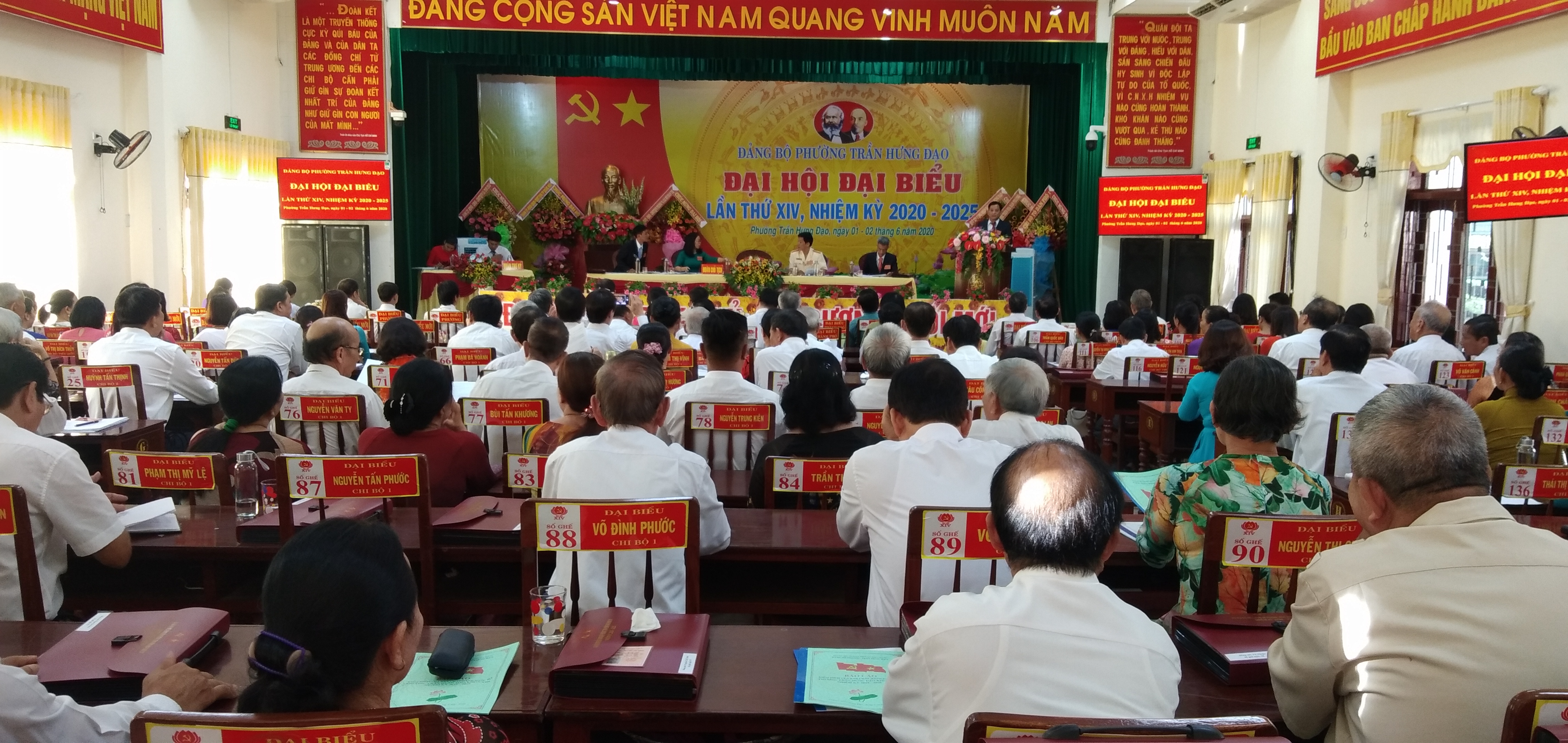 Đại hội Đảng bộ phường Trần Hưng Đạo lần thứ XIV, nhiệm kỳ 2020-2025