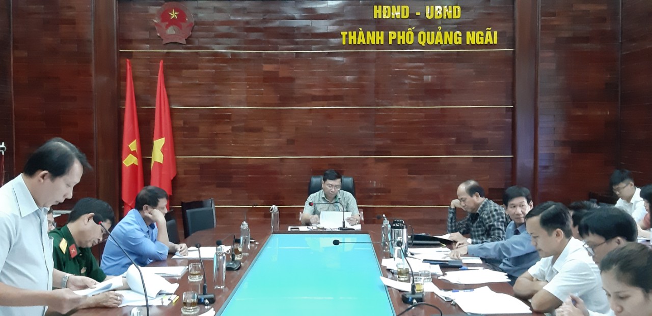 UBND thành phố Quảng Ngãi cho ý kiến các nội dung trình kỳ họp 06 tháng đầu năm 2020 của HĐND thành phố