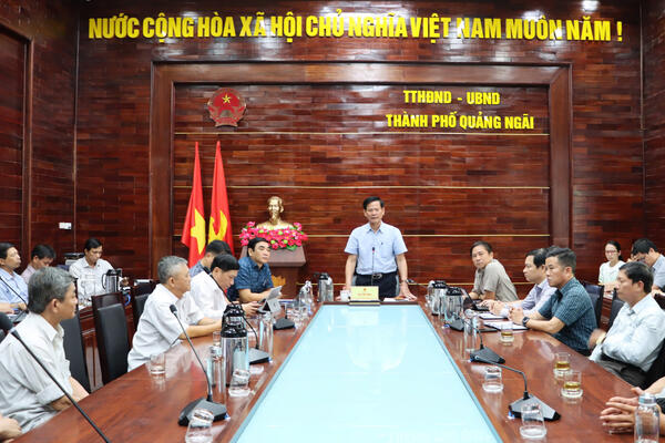 Bí thư Thành uỷ - Ngô Văn Trọng thông tin giải quyết vấn đề liên quan Dự án công viên cây xanh Thạch Bích